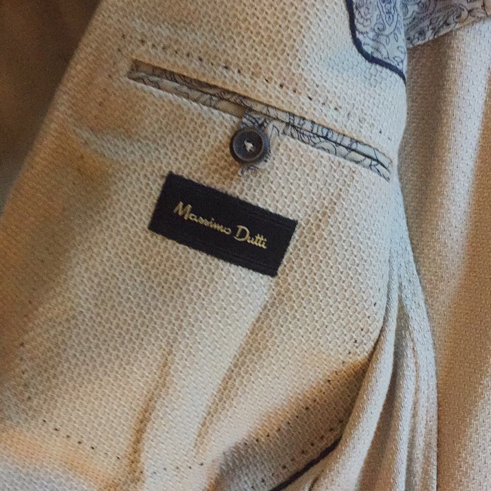 Massimo Dutti Men’s Summer Blazer from Spain - Picture 4 of 4